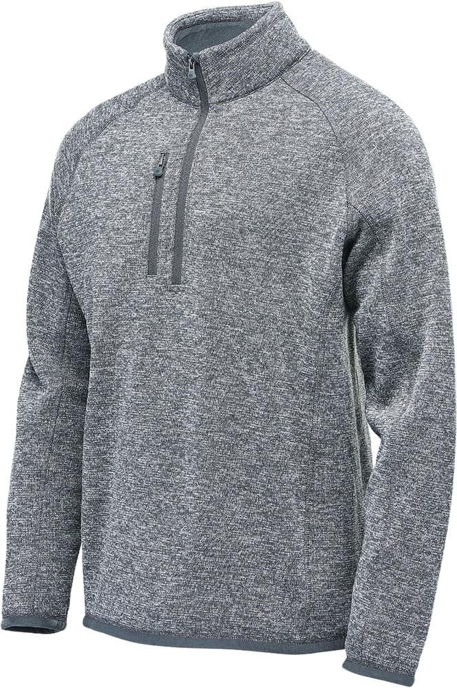 Stormtech Fhp-1 Men’s Avalante 1/4 Zip Pullover - Granite Heather