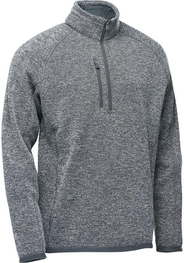Stormtech Fhp-1 Men’s Avalante 1/4 Zip Pullover - Granite Heather