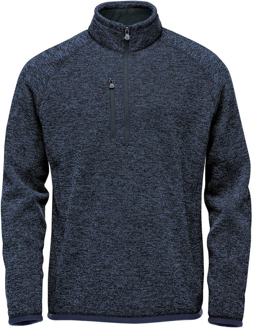 Stormtech Fhp-1 Men’s Avalante 1/4 Zip Pullover - Navy Heather - Adult s