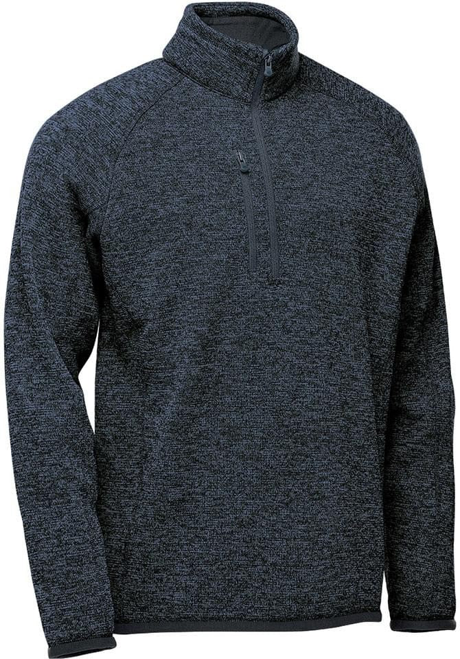 Stormtech Fhp-1 Men’s Avalante 1/4 Zip Pullover - Navy Heather