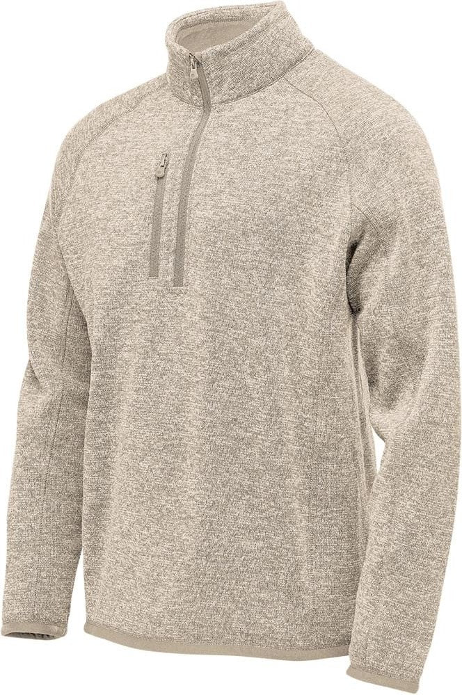 Stormtech Fhp-1 Men’s Avalante 1/4 Zip Pullover - Oatmeal Heather
