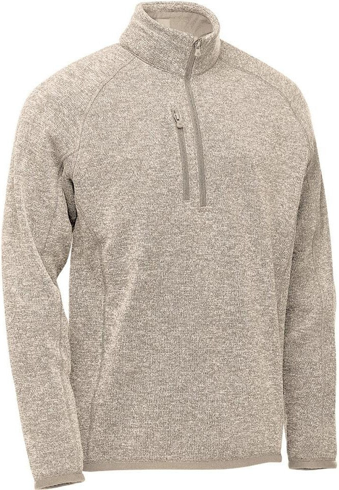 Stormtech Fhp-1 Men’s Avalante 1/4 Zip Pullover - Oatmeal Heather