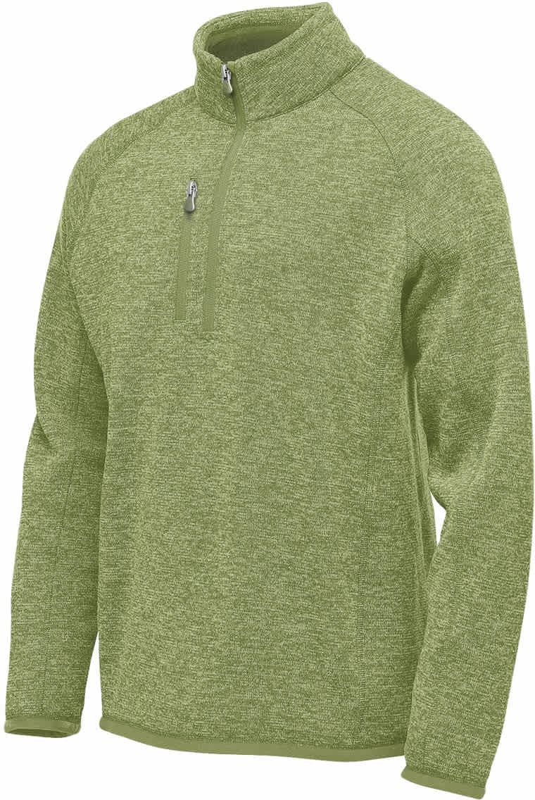 Stormtech Fhp-1 Men’s Avalante 1/4 Zip Pullover - Sage Green Heather