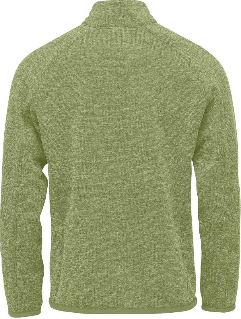 Stormtech Fhp-1 Men’s Avalante 1/4 Zip Pullover - Sage Green Heather
