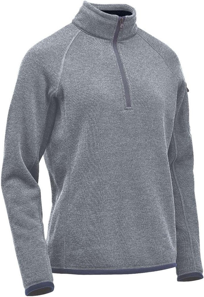 Stormtech Fhp-1w Women’s Avalante 1/4 Zip Pullover - Granite Heather