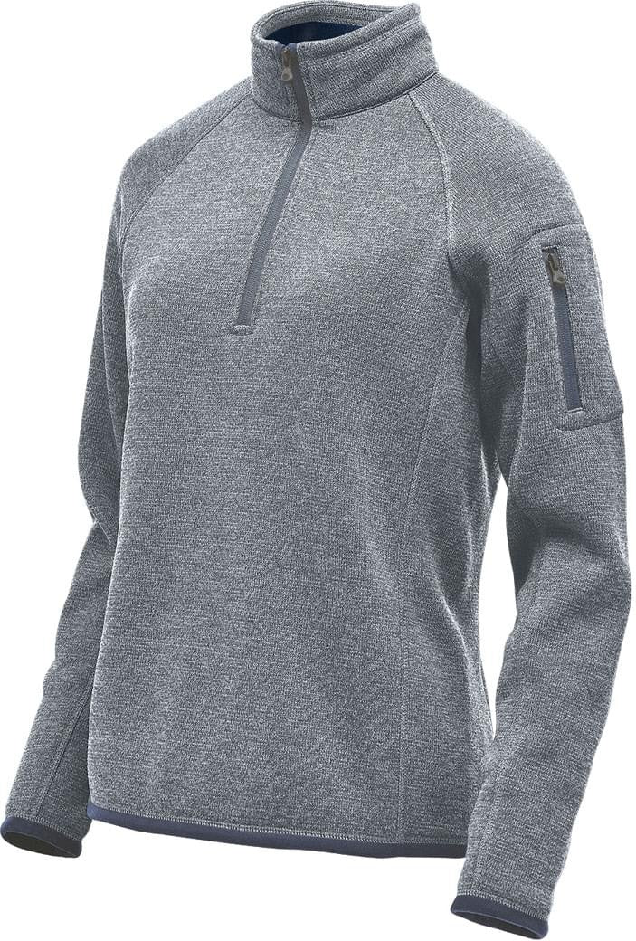 Stormtech Fhp-1w Women’s Avalante 1/4 Zip Pullover - Granite Heather