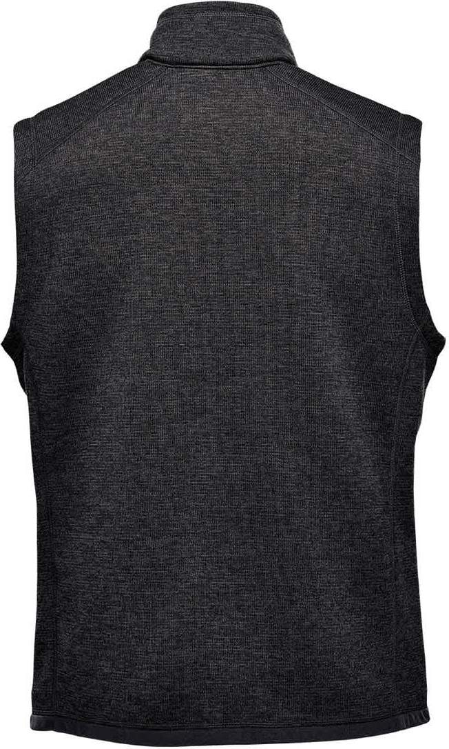 Stormtech Fhv-1 Men’s Avalante Full Zip Fleece Vest - Black Heather