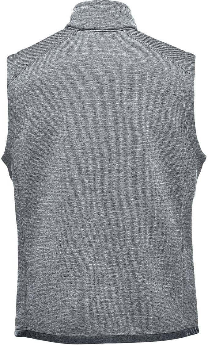 Stormtech Fhv-1 Men’s Avalante Full Zip Fleece Vest - Granite Heather - Adult s