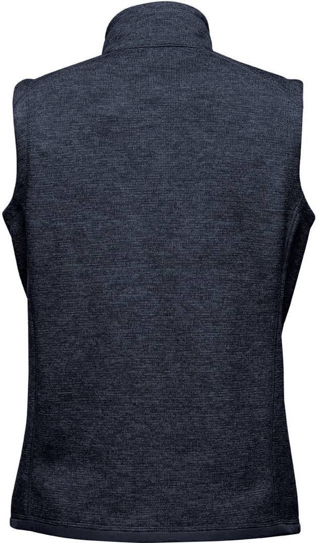 Stormtech Fhv-1w Women’s Avalante Full Zip Fleece Vest - Navy Heather - Ladies Xs