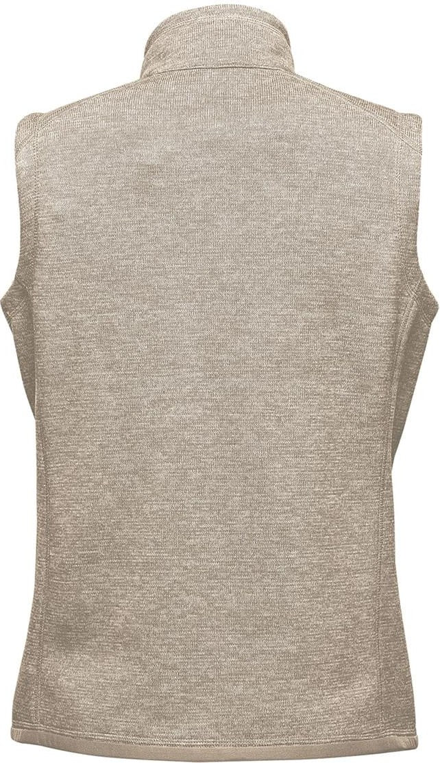 Stormtech Fhv-1w Women’s Avalante Full Zip Fleece Vest - Oatmeal Heather - Ladies Xs
