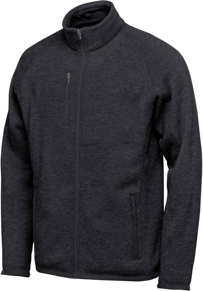 Stormtech Fhz-1 Men’s Avalante Full Zip Fleece Jacket - Black Heather