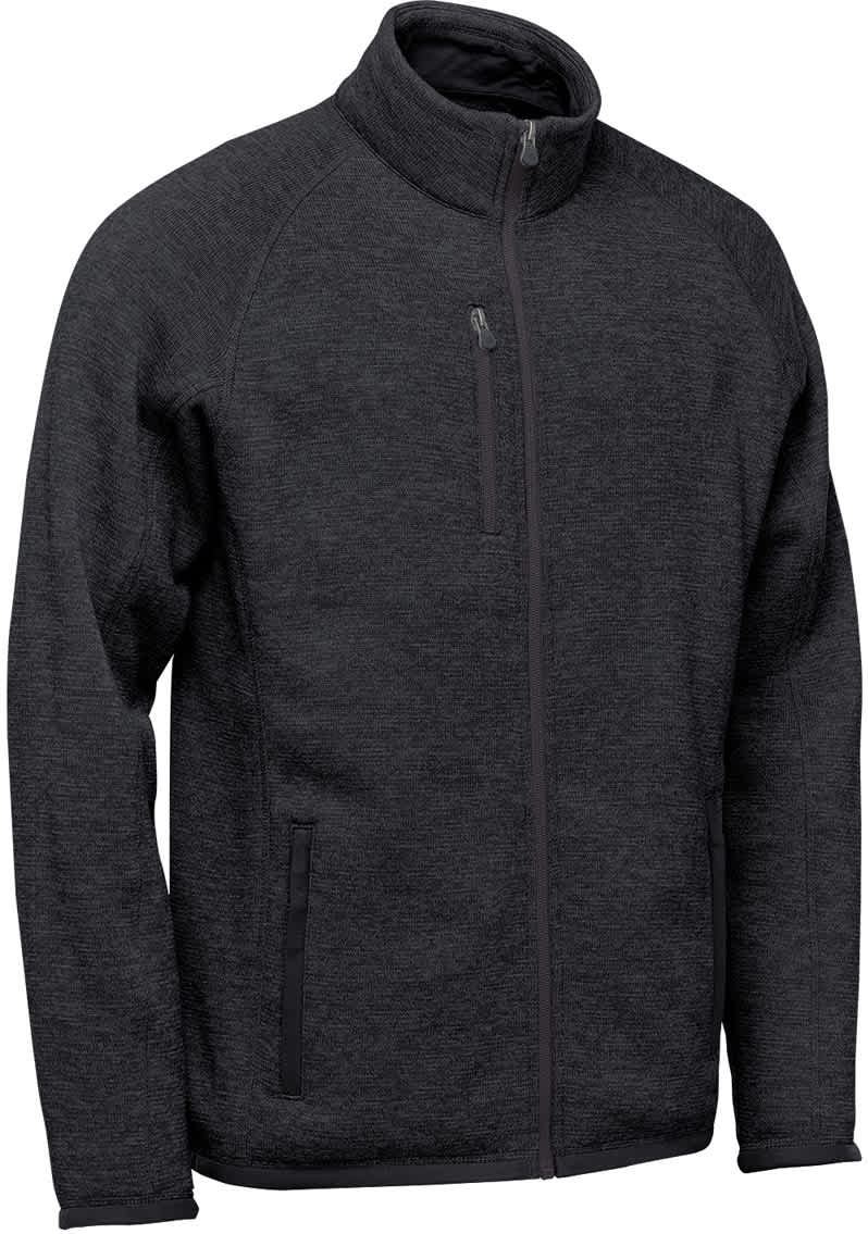 Stormtech Fhz-1 Men’s Avalante Full Zip Fleece Jacket - Black Heather