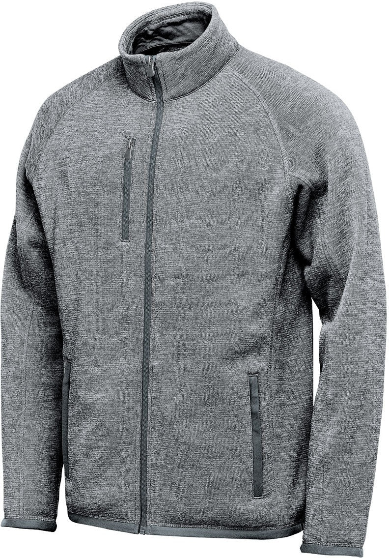 Stormtech Fhz-1 Men’s Avalante Full Zip Fleece Jacket - Granite Heather