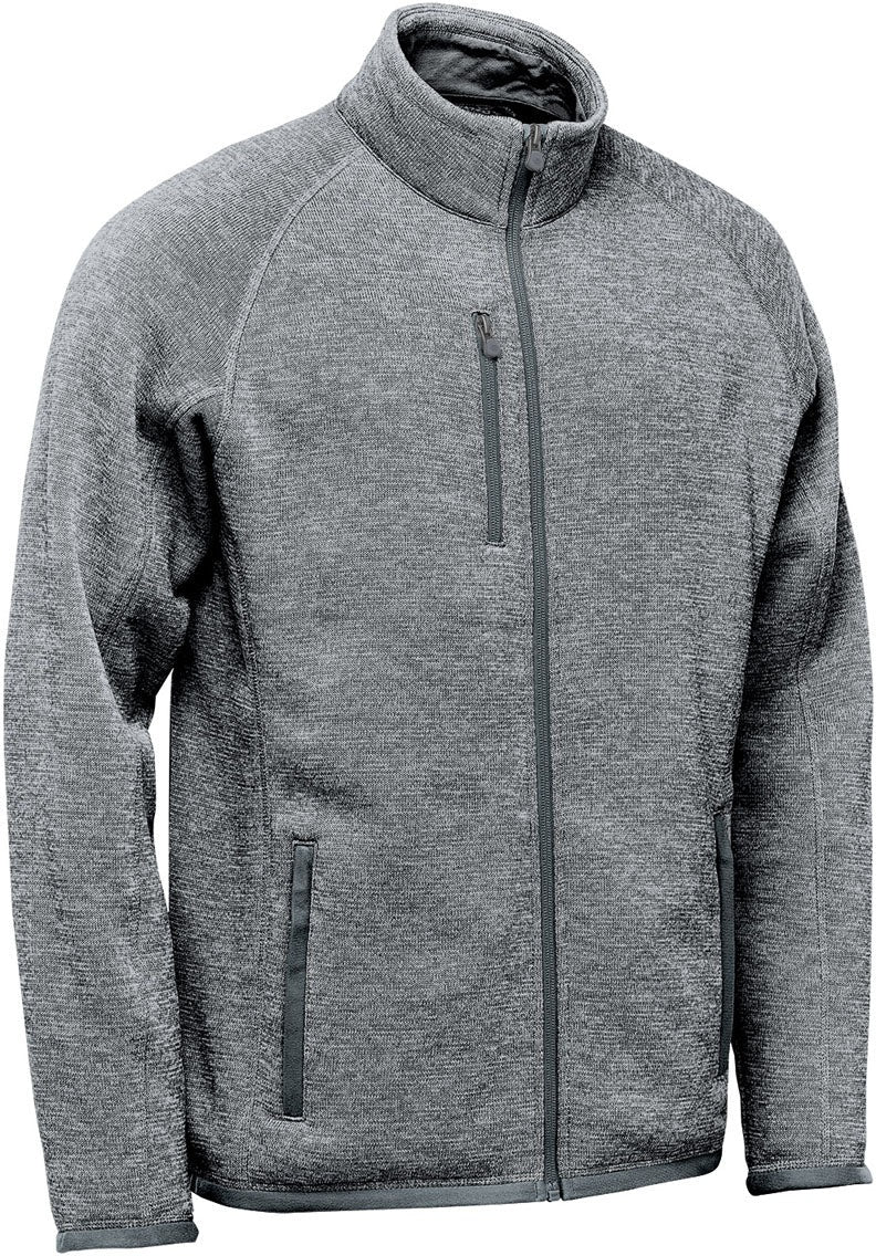 Stormtech Fhz-1 Men’s Avalante Full Zip Fleece Jacket - Granite Heather