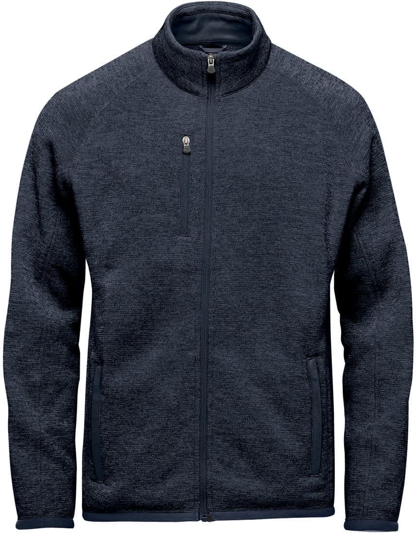 Stormtech Fhz-1 Men’s Avalante Full Zip Fleece Jacket - Navy Heather - Adult s