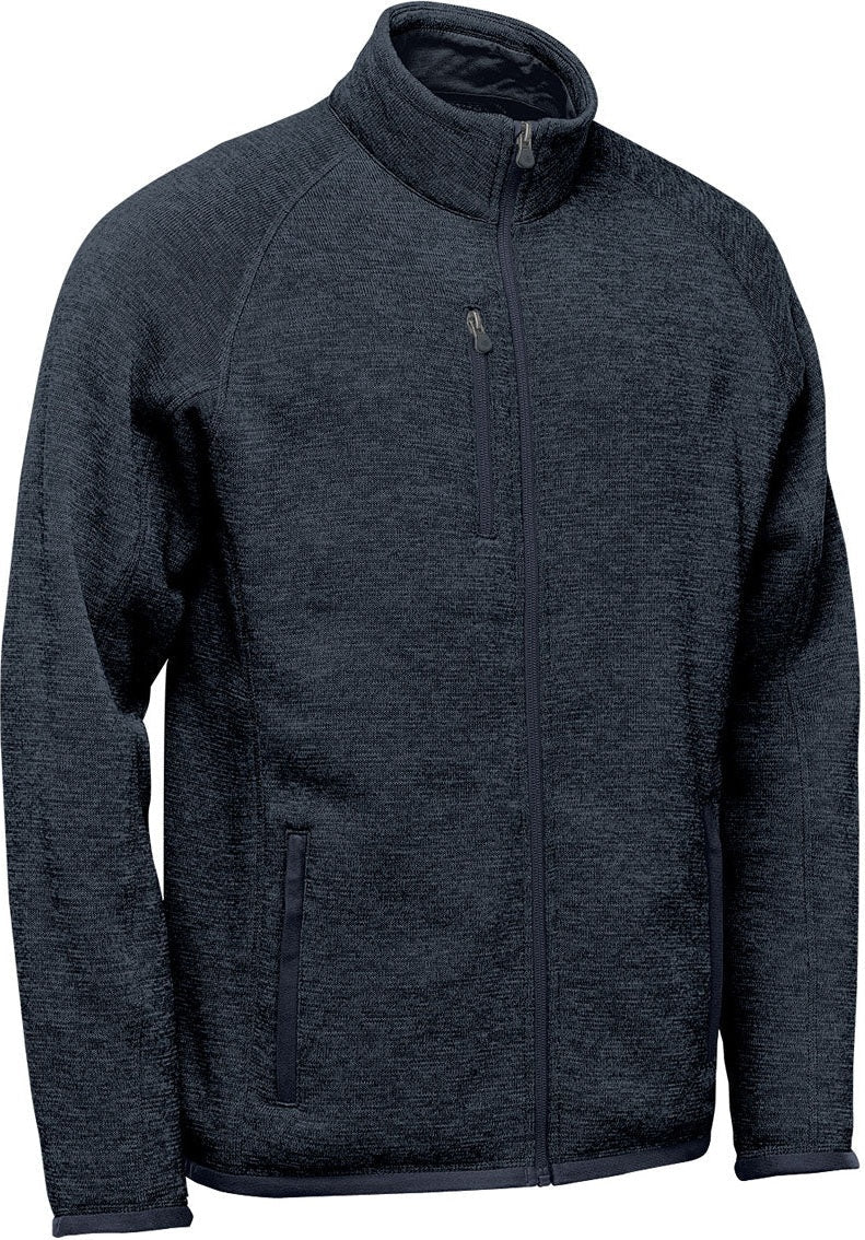 Stormtech Fhz-1 Men’s Avalante Full Zip Fleece Jacket - Navy Heather