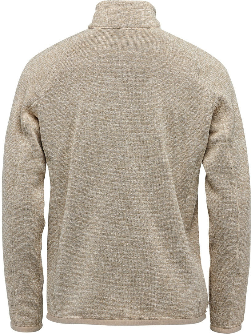 Stormtech Fhz-1 Men’s Avalante Full Zip Fleece Jacket - Oatmeal Heather - Adult s