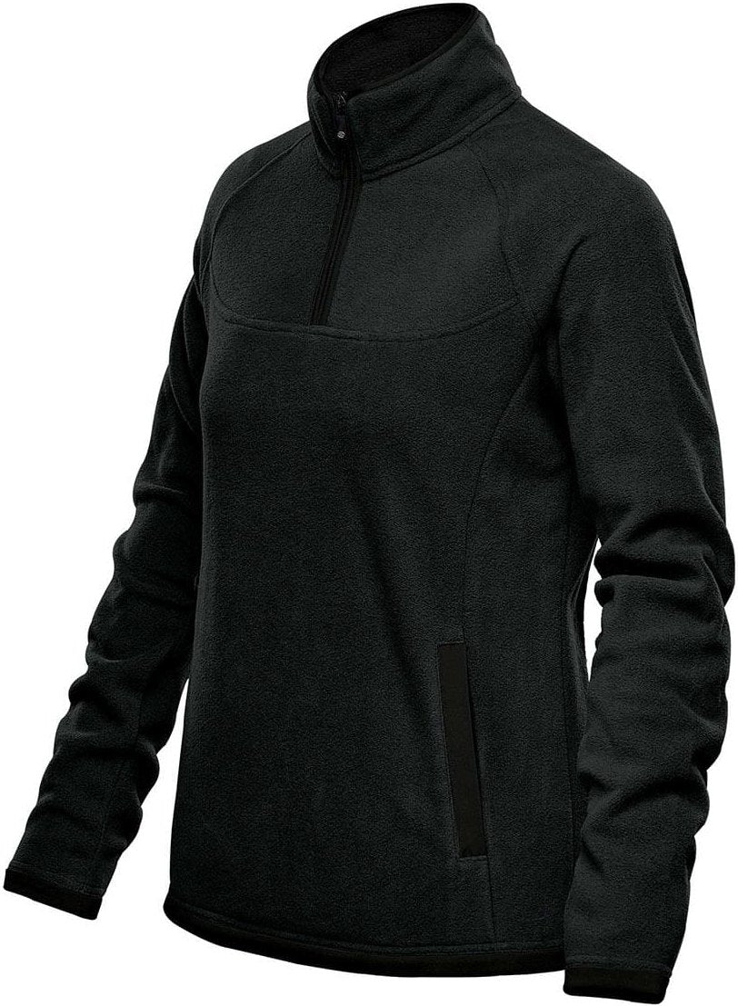 Stormtech Fpl-1w Women’s Shasta Tech Fleece 1/4 Zip - Black