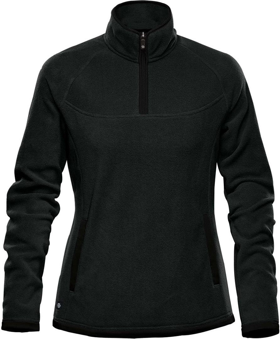 Stormtech Fpl-1w Women’s Shasta Tech Fleece 1/4 Zip - Black - Ladies Xs