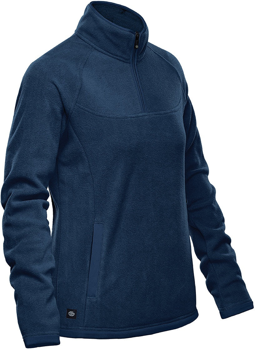 Stormtech Fpl-1w Women’s Shasta Tech Fleece 1/4 Zip - Navy