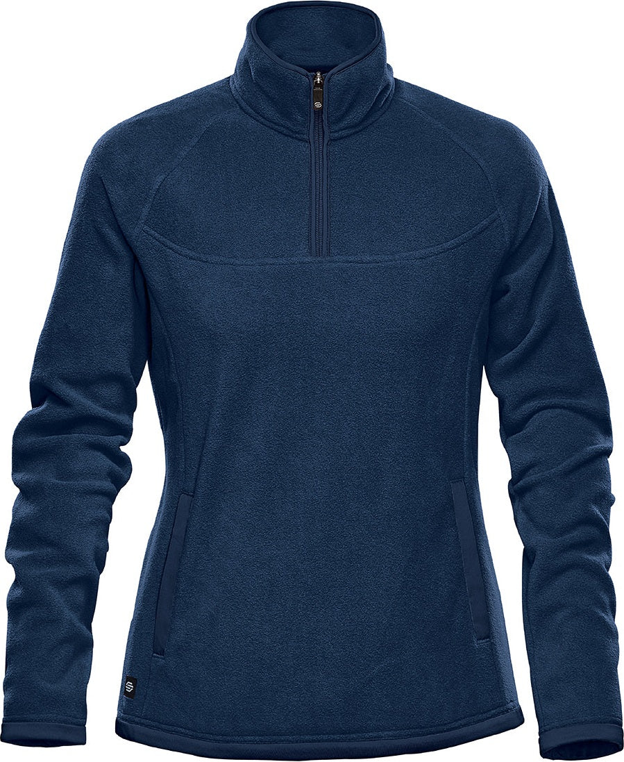 Stormtech Fpl-1w Women’s Shasta Tech Fleece 1/4 Zip - Navy - Ladies Xs