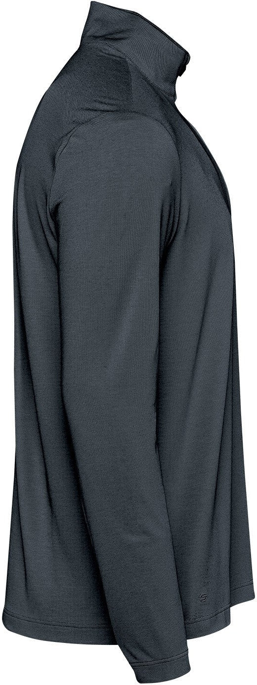 Stormtech Fpl-2m Men’s Volante H2x-dry 1/4 Zip Pullover - Charcoal Heather