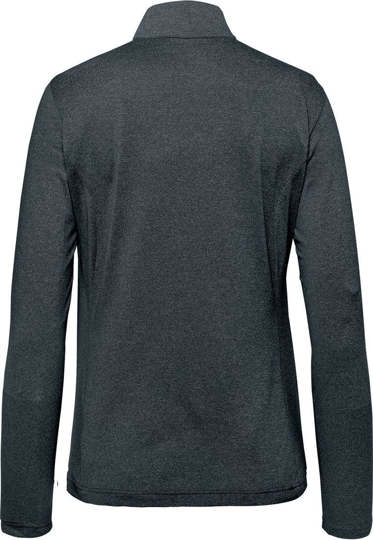 Stormtech Fpl-2w Women’s Volante H2x-dry 1/4 Zip Pullover - Charcoal Heather - Ladies Xs