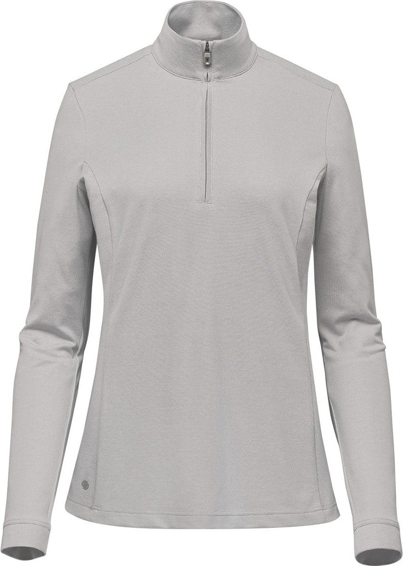 Stormtech Fpl-3w Women’s Sonora 1/4 Zip Pullover - Ash - Ladies Xs