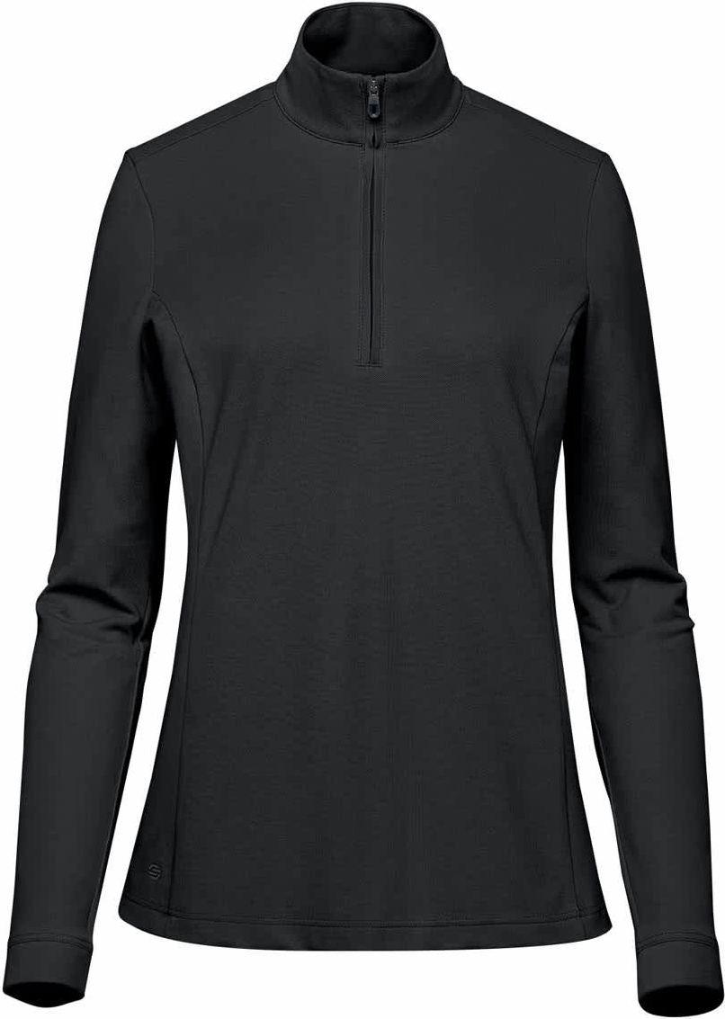 Stormtech Fpl-3w Women’s Sonora 1/4 Zip Pullover - Black - Ladies Xs