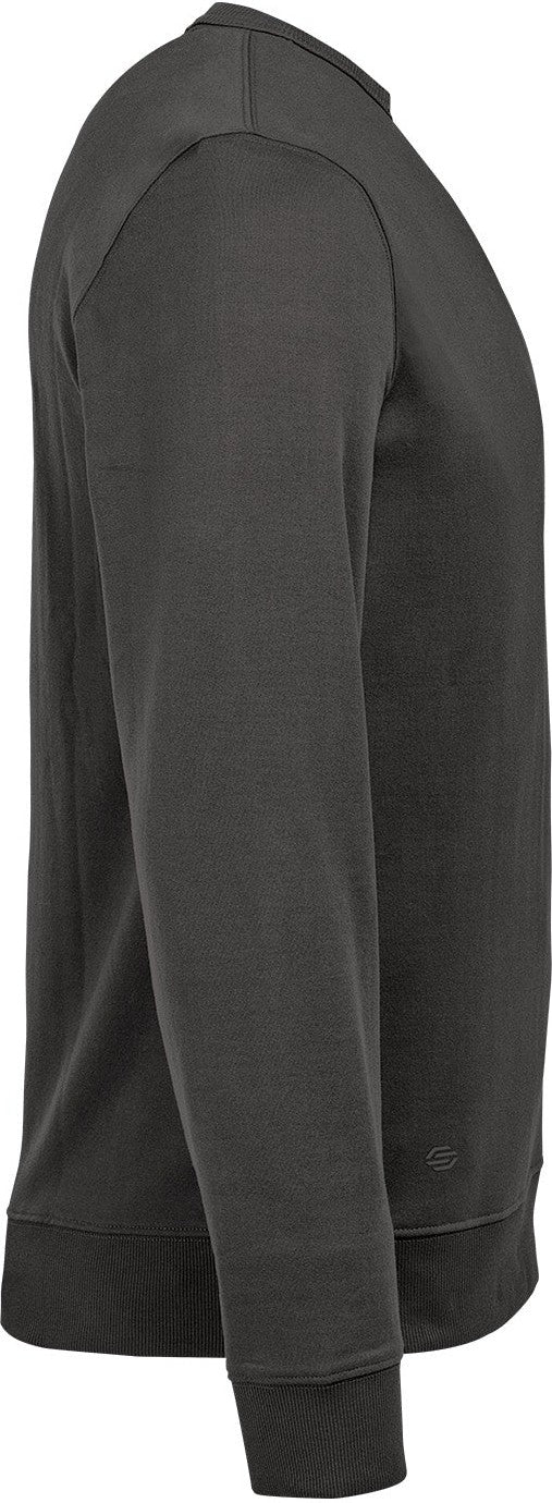 Stormtech Fpl-6m Men’s Stockton Fleece Crew Neck - Granite