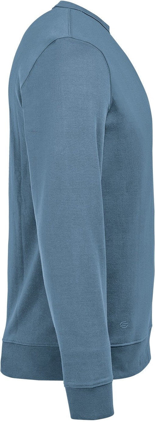 Stormtech Fpl-6m Men’s Stockton Fleece Crew Neck - Retro Blue