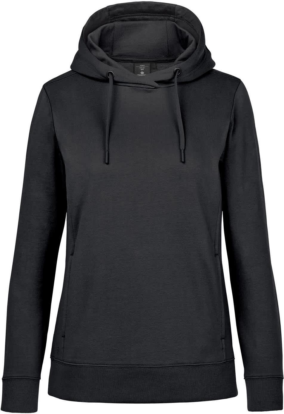 Stormtech Fpl-7w Women’s Stockton Fleece Pullover Hoody - Black - Ladies Xs