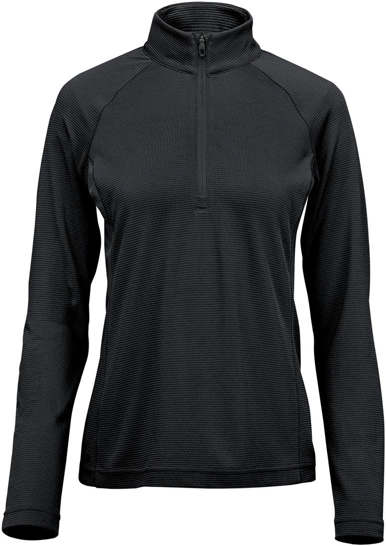 Stormtech Fpr-1w Women’s Mesa 1/4 Zip Pullover - Black - Ladies Xs