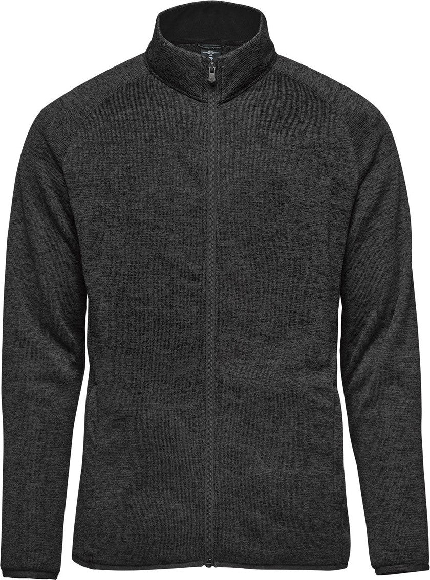 Stormtech Fpx-1m Men’s Yosemite Full Zip Fleece Jacket - Black Heather - Adult s