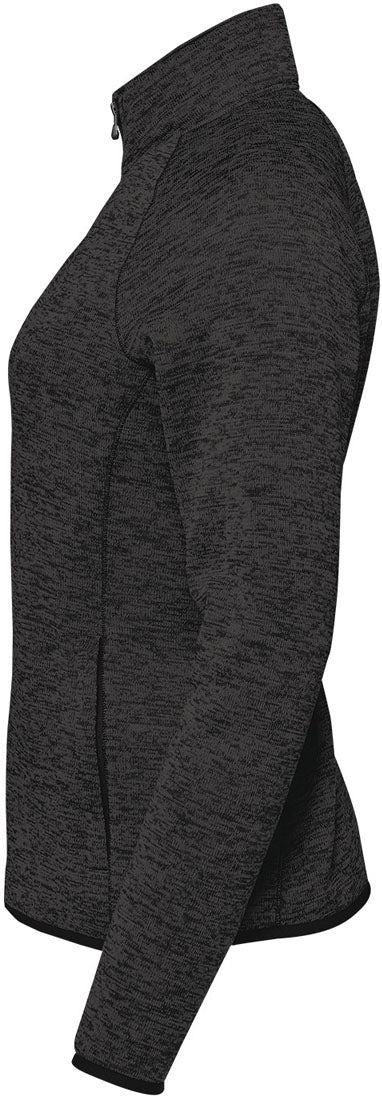 Stormtech Fpx-1w Women’s Yosemite Full Zip Fleece Jacket - Black Heather
