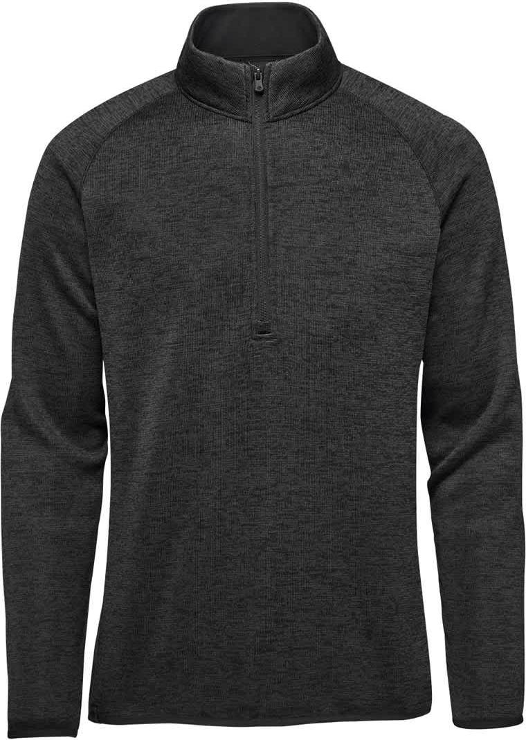 Stormtech Fpx-2m Men’s Yosemite 1/2 Zip Pullover - Black Heather - Adult s