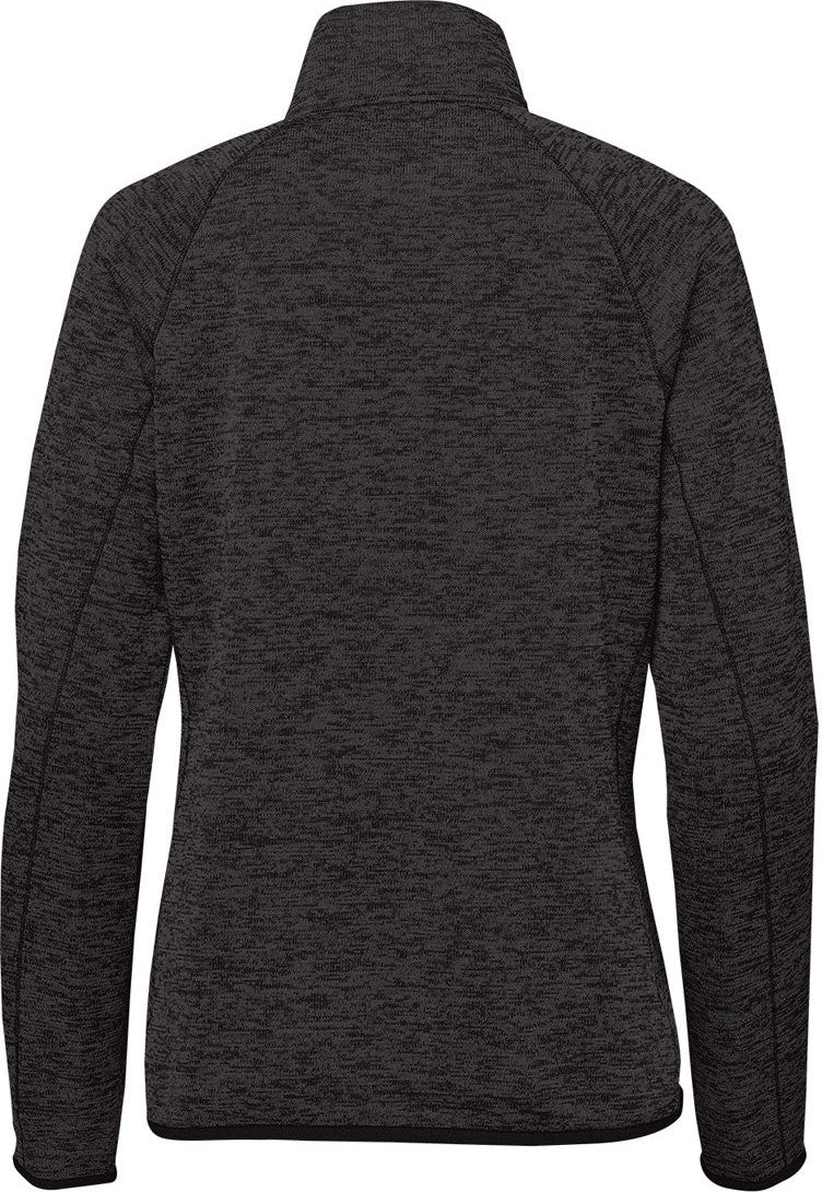 Stormtech Fpx-2w Women’s Yosemite 1/2 Zip Pullover - Black Heather - Ladies Xs