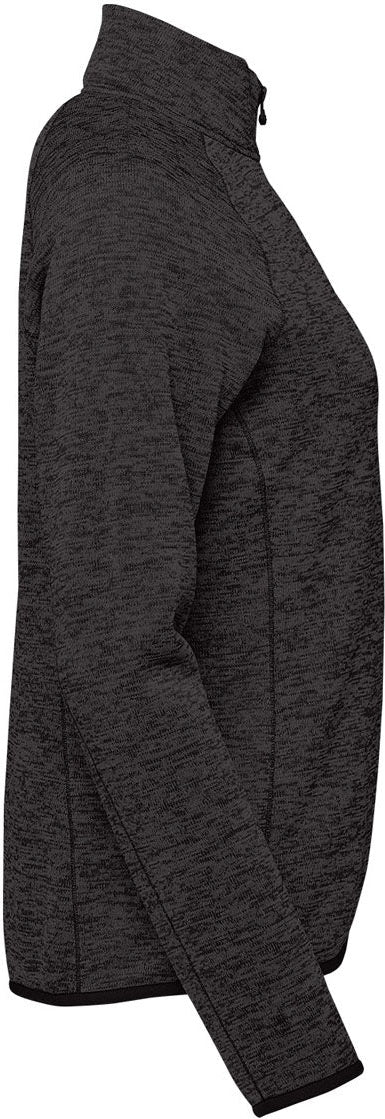 Stormtech Fpx-2w Women’s Yosemite 1/2 Zip Pullover - Black Heather