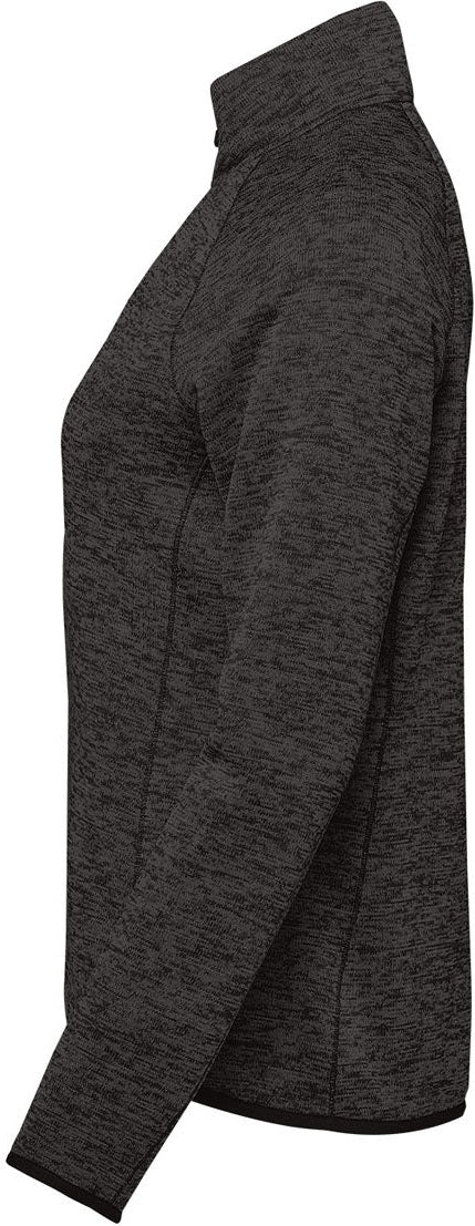 Stormtech Fpx-2w Women’s Yosemite 1/2 Zip Pullover - Black Heather
