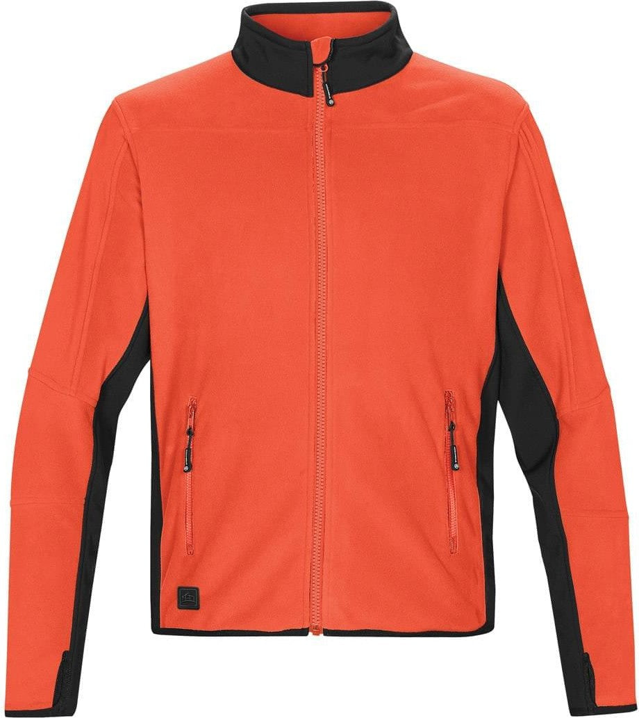 Stormtech Fsj-1 Men’s Glacier Fleece - Chipotle - Black - Adult l