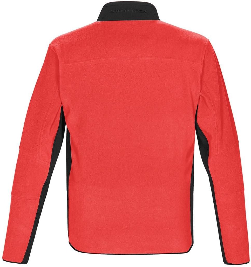 Stormtech Fsj-1 Men’s Glacier Fleece - Stadium Red - Black
