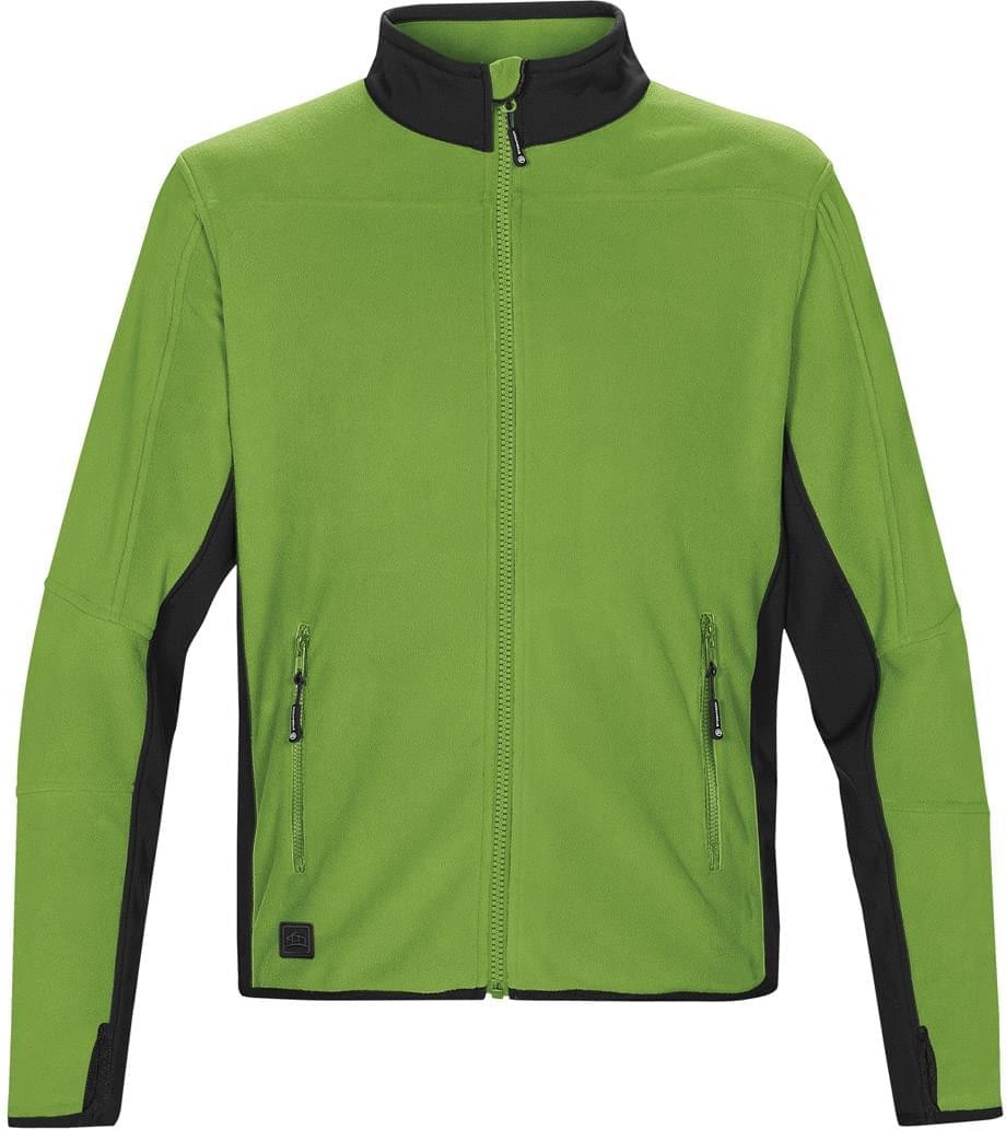 Stormtech Fsj-1 Men’s Glacier Fleece - Treetop Green Black - Adult l