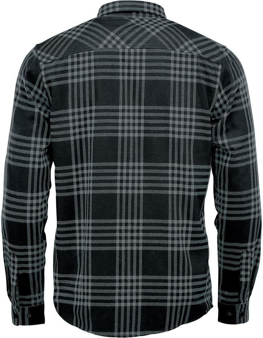 Stormtech Ftx-1 Men’s Santa Fe Long Sleeve Shirt - Carbon Black - Adult s