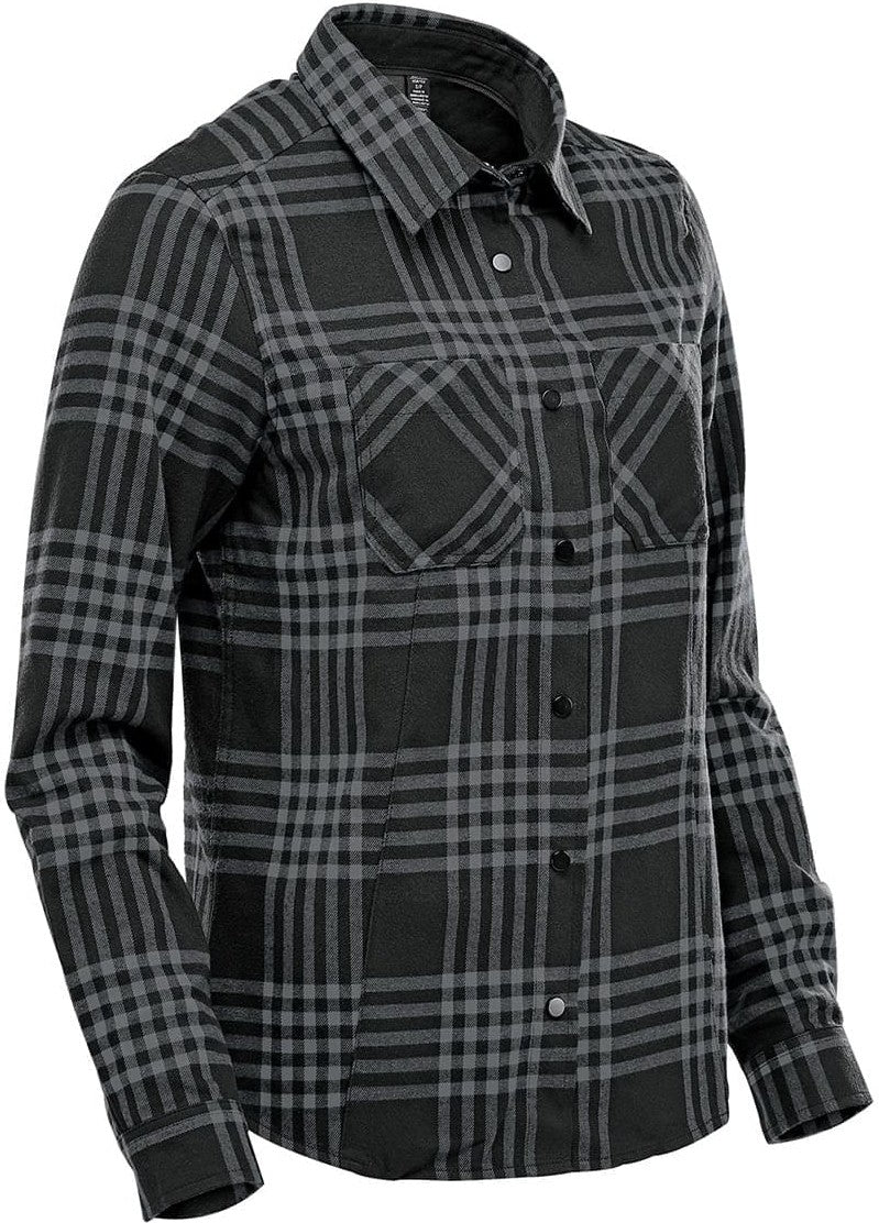 Stormtech Ftx-1w Women’s Santa Fe Long Sleeve Shirt - Carbon Black