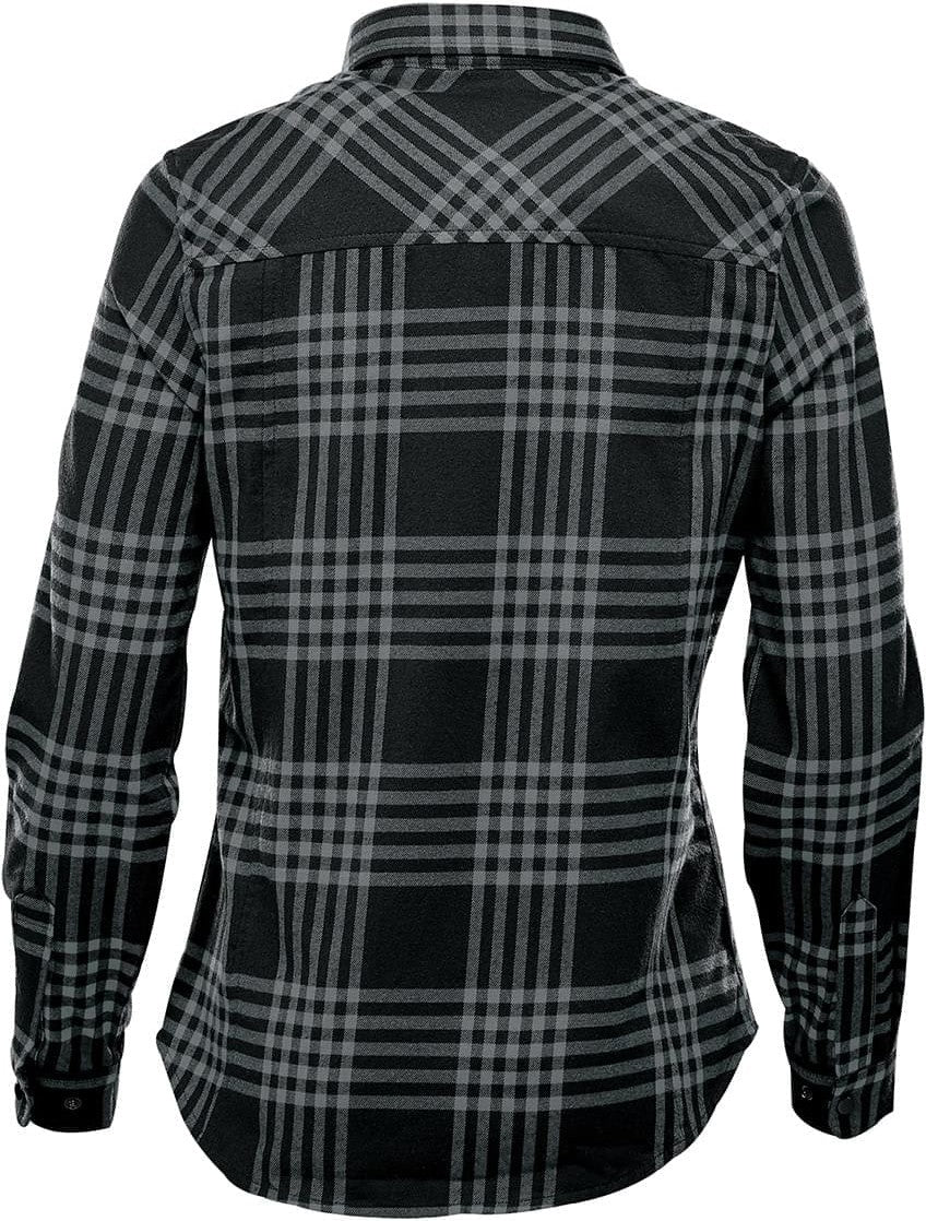 Stormtech Ftx-1w Women’s Santa Fe Long Sleeve Shirt - Carbon Black