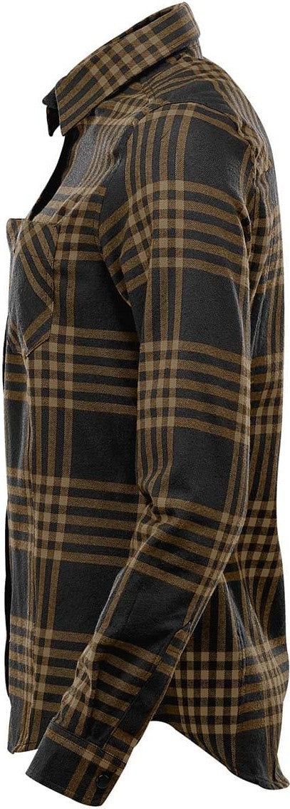 Stormtech Ftx-1w Women’s Santa Fe Long Sleeve Shirt - Mineral - Black