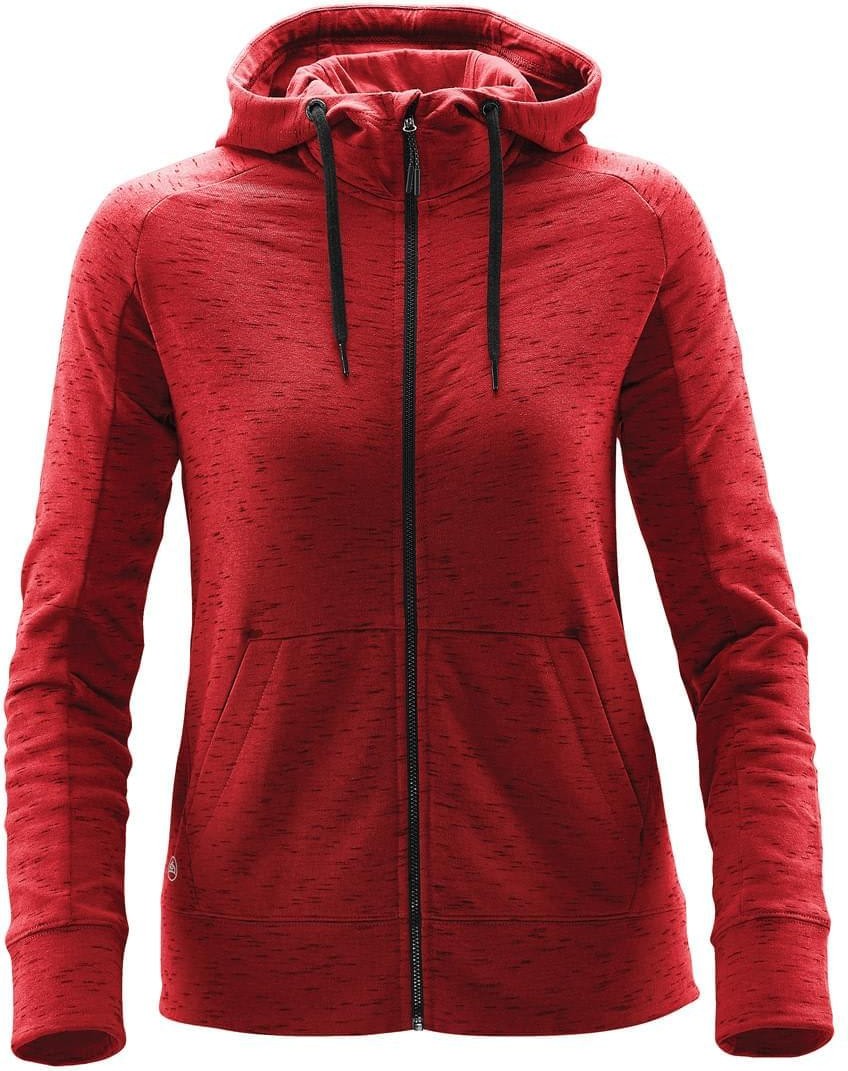 Stormtech Fxh-1w Women’s Cascade Fleece Hoody - Red Heather - Ladies Xs