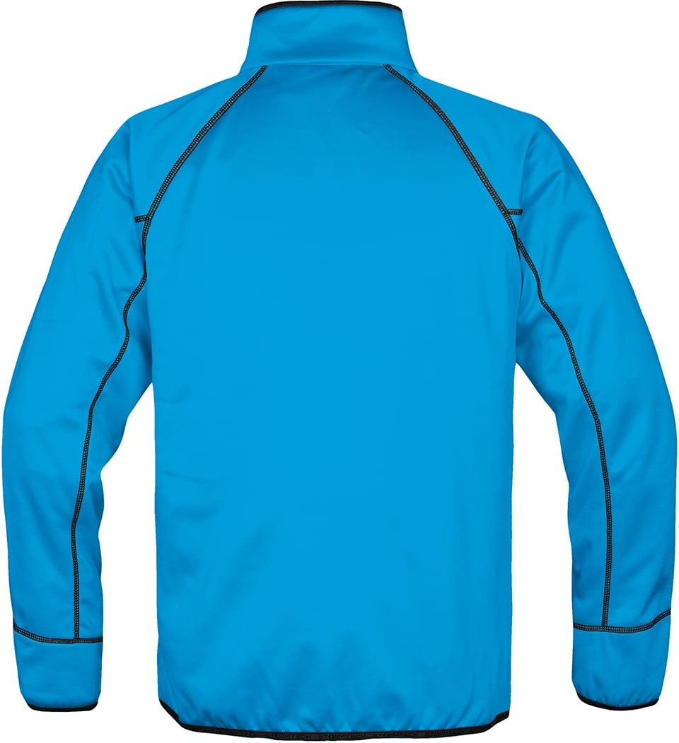 Stormtech Fzf-1 Men’s Full Zip Stretch Fleece - 448 Electric Blue - Granite - Adult s