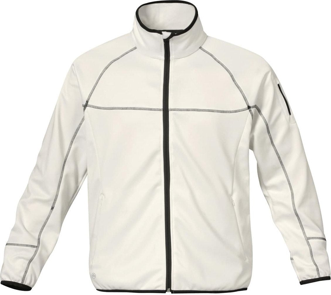 Stormtech Fzf-1 Men’s Full Zip Stretch Fleece - Chalk White - Adult l