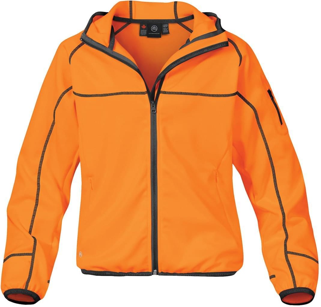 Stormtech Fzf-1w Women’s Full Zip Jacket Stretch Fleece - Mango - Ladies Xs